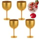 TAÇA GIN 500ML DOURADO (12PÇS)-OLDANIPLAST