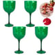 TAÇA GIN 500ML VERDE ESCURO (12PÇS)-OLDANIPLAST