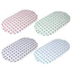 TAPETE PVC OVAL INCOLOR (12PÇS)-WELLMIX