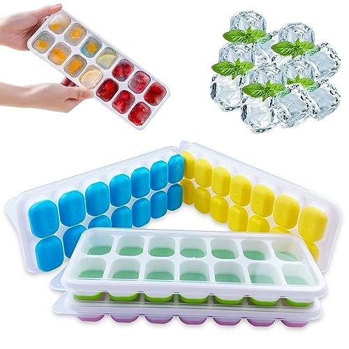 FORMA DE GELO PLASTICO E SILICONE (12PÇS)-TOP ÚTIL - Imagem 3