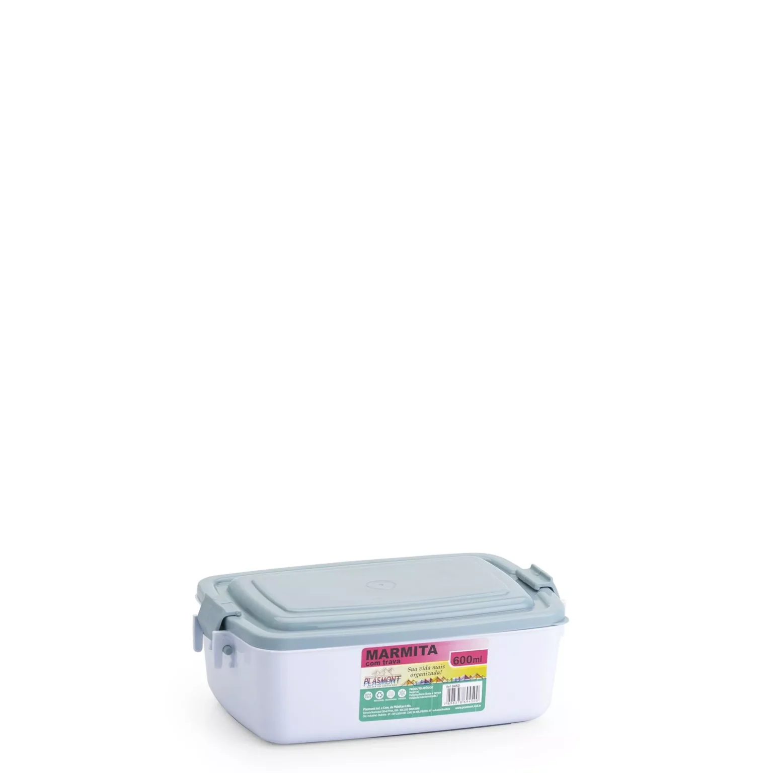 MANGIARE - MARMITA 600ml - (12 PÇs) - PLASMONT [0450]