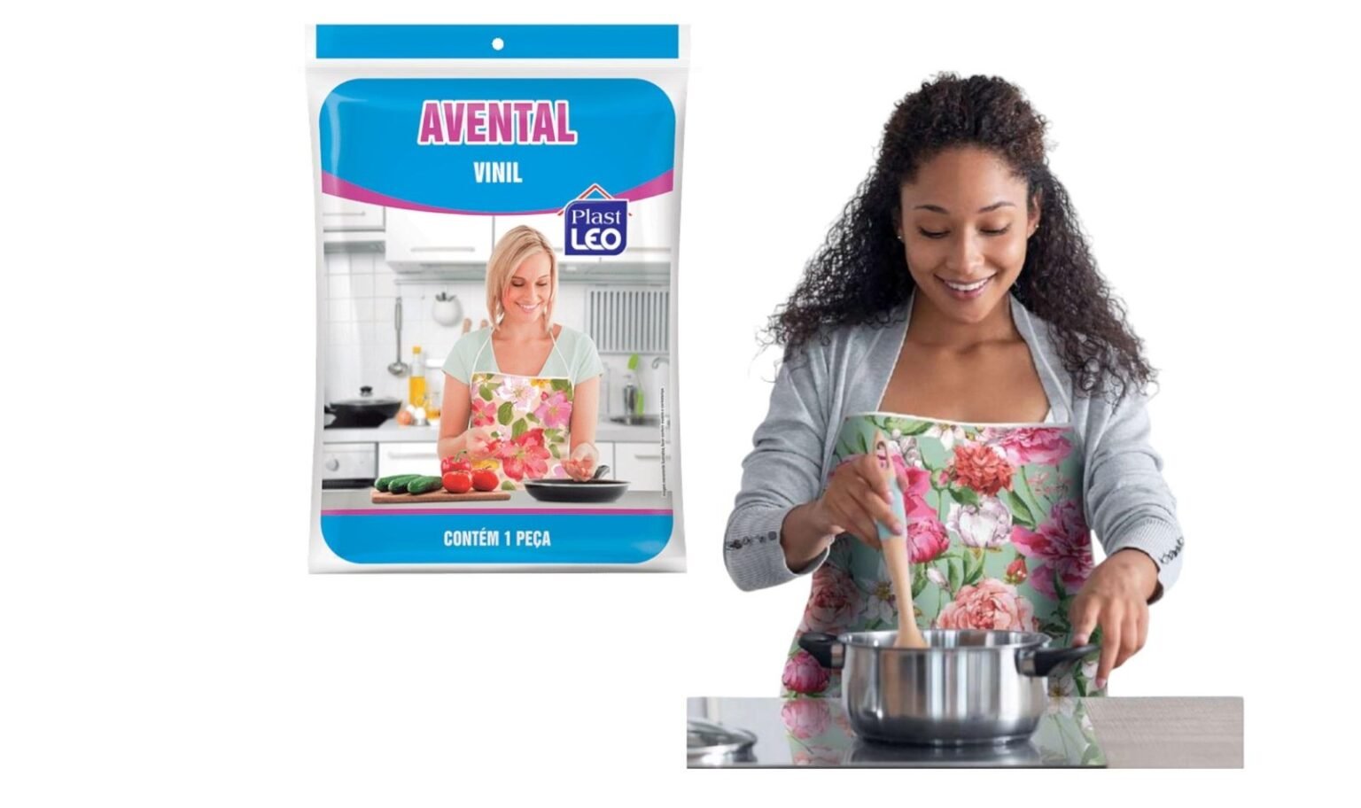 AVENTAL VINIL (12PÇS)-PLASTLEO[PLT923]