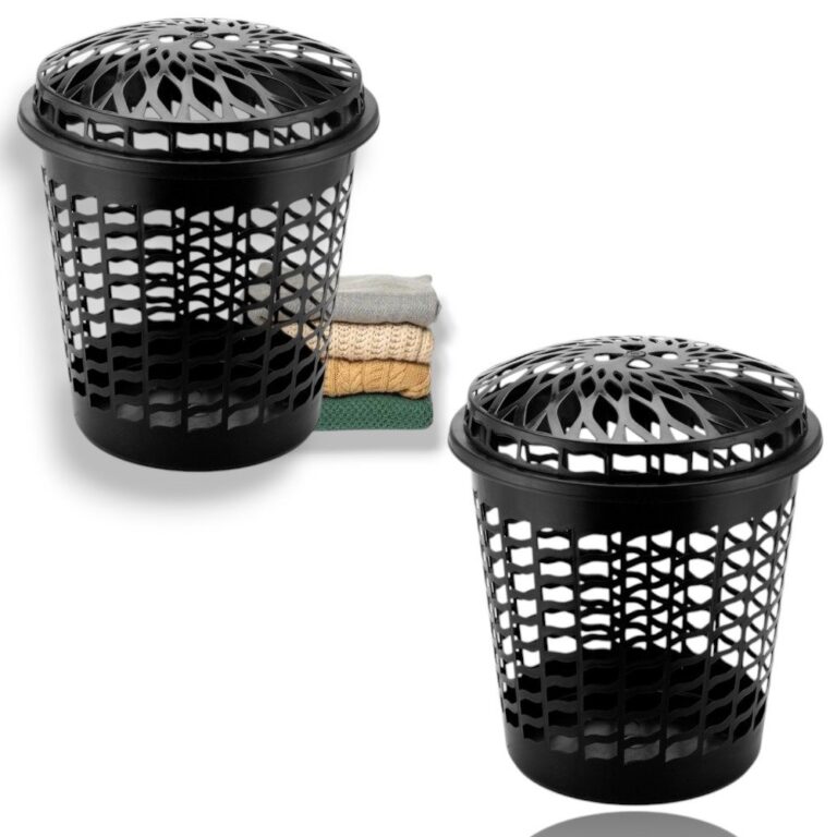 Ver detalhes do produto: CESTO TELADO PRETO C/TP 30LTS (6PÇS)-PLASNEW