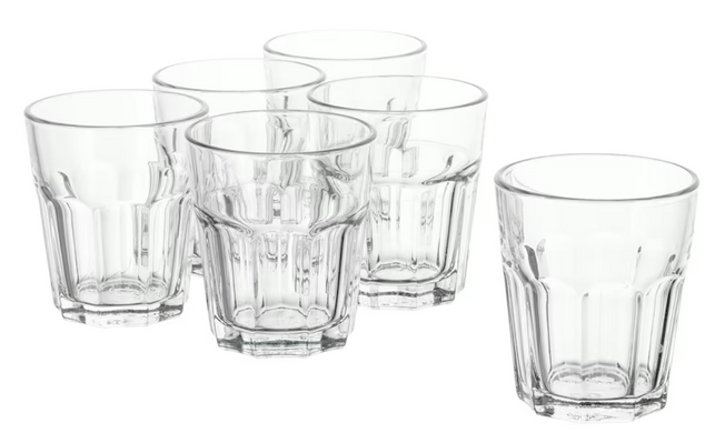 JG.COPOS DE VIDRO CASABLANCA 250ML C/3 (6JGS)-INGA - Imagem 2