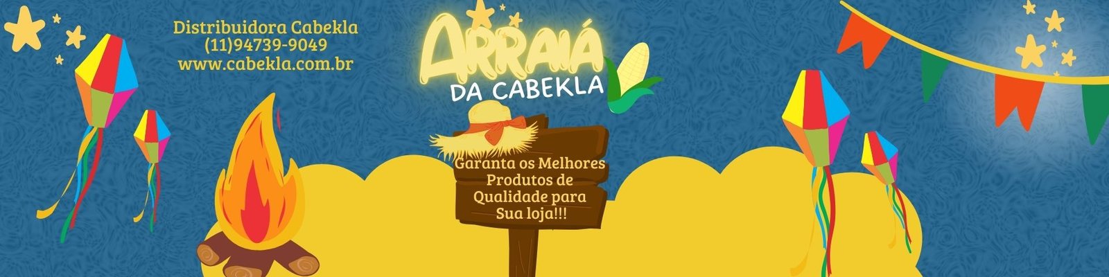 Ofertas especiais para lojistas - Produtos Cabekla em destaque