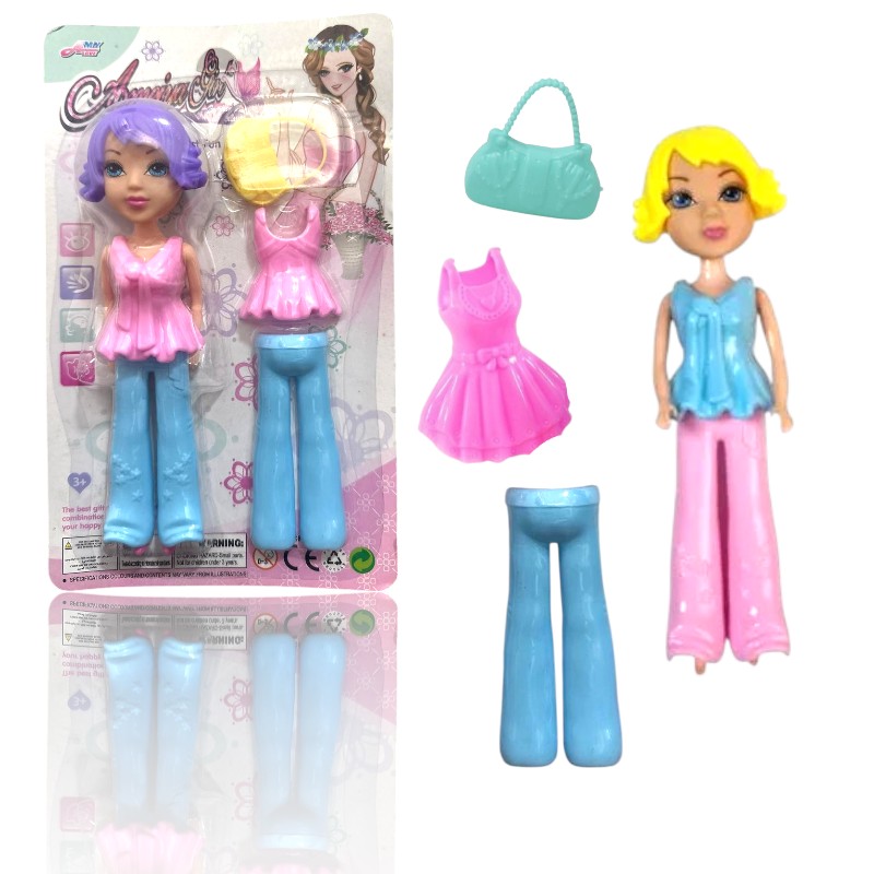 BONECA DE PLÁSTICO (12PÇS)-FRANCOLINO