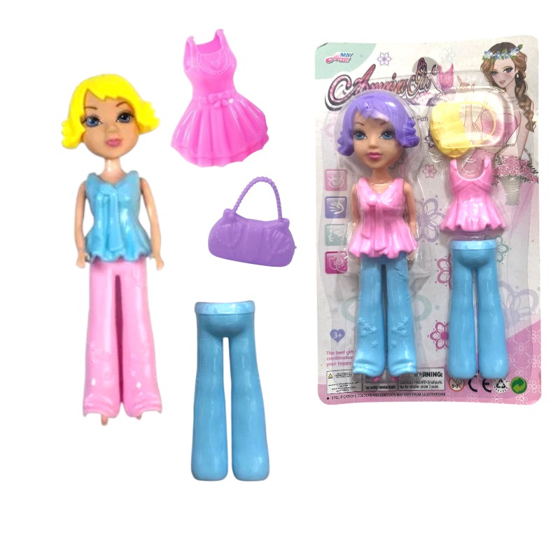 BONECA DE PLÁSTICO (12PÇS)-FRANCOLINO - Imagem 3