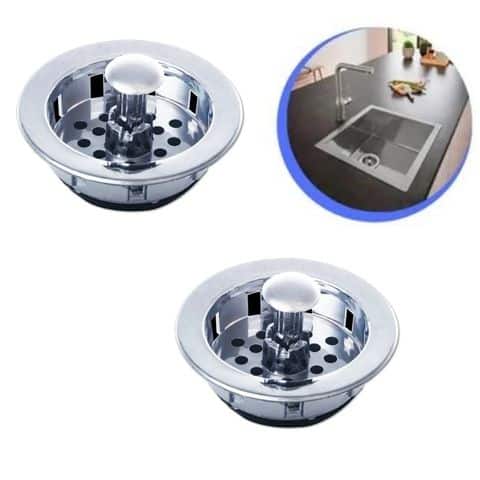 VÁLVULA PARA PIA AMERICANA CROMADA (36PÇS)-CABEKLA