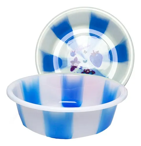 BACIA DE PLÁSTICO MÉDIA (12PÇS)-FWB - Imagem 2