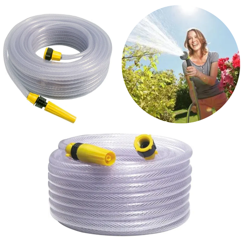 MANGUEIRA TRANÇADA CRISTAL 30MTS-SUNFLEX