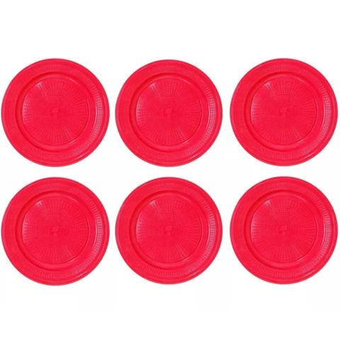 PRATO DESCARTÁVEL VERMELHO P/BOLO CX100-TRIK TRIK - Imagem 2